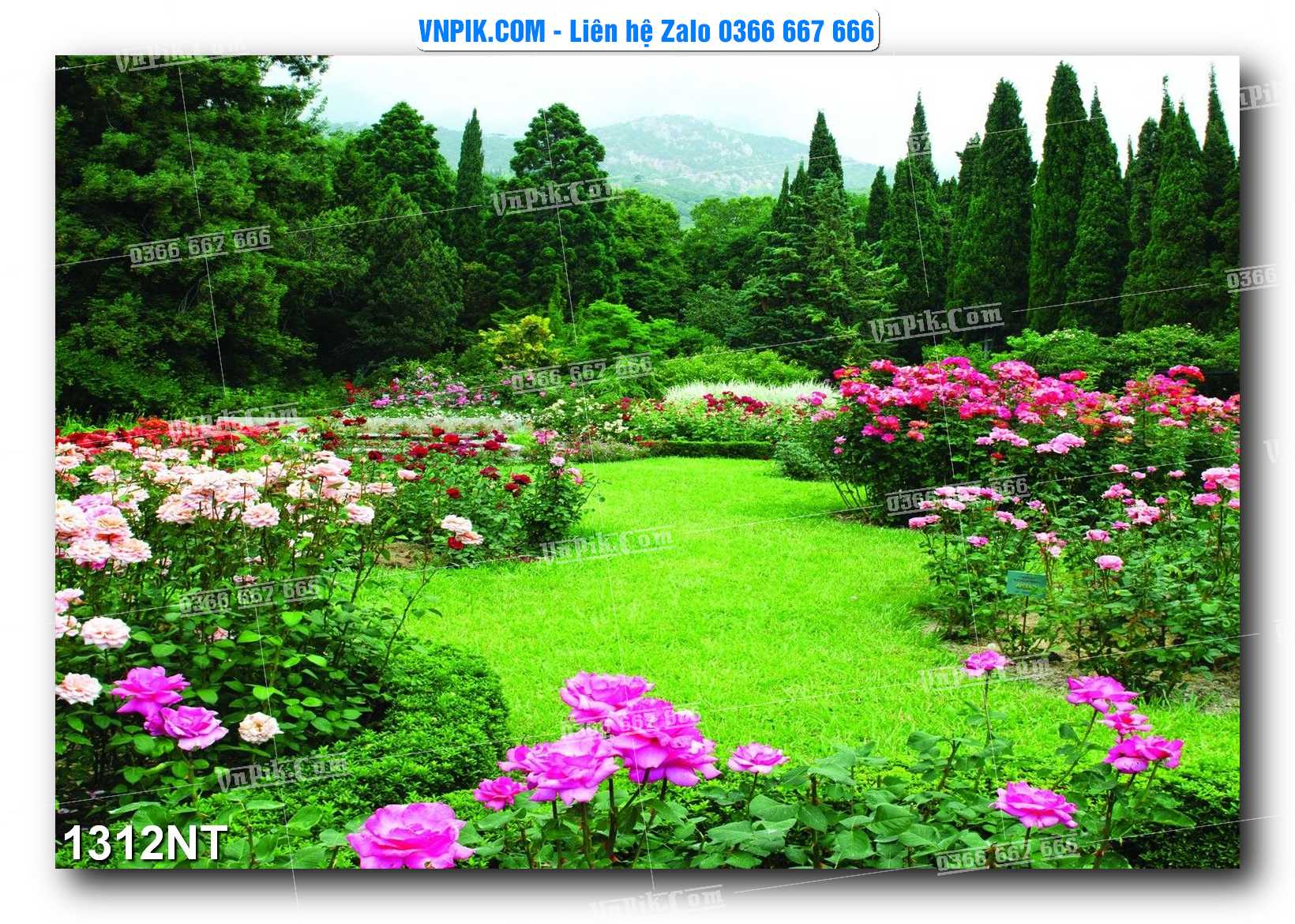 Tranh Trang Trí Phong Cảnh Nghệ Thuật Mã Số 1312NT