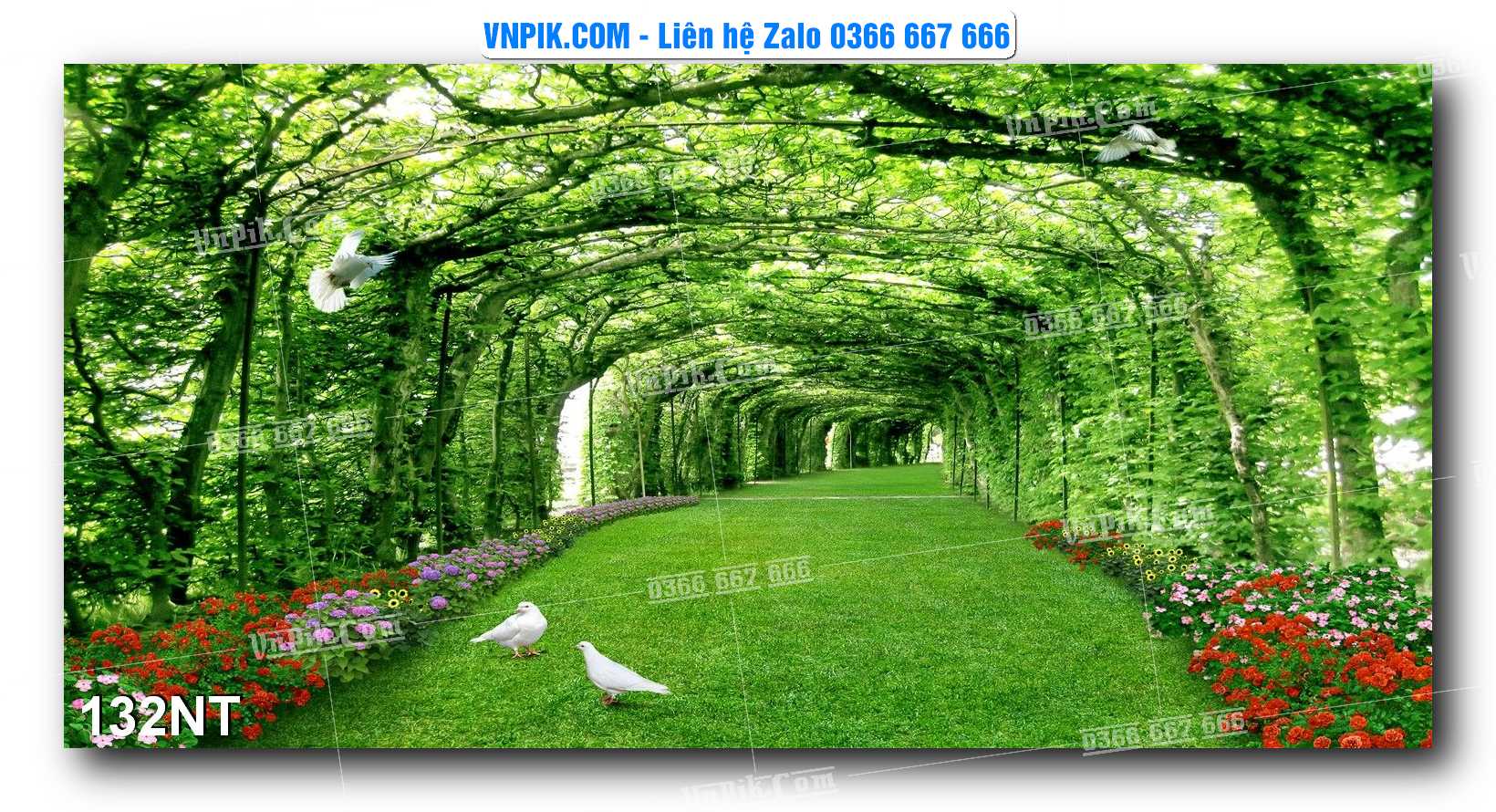 Tranh Trang Trí Phong Cảnh Nghệ Thuật Mã Số 132NT