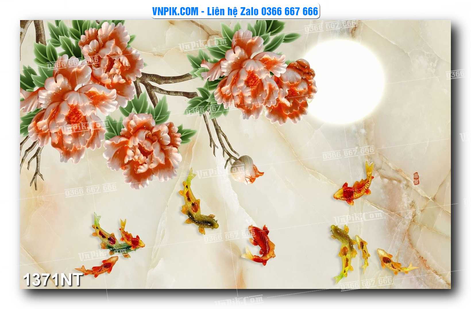 Tranh Trang Trí Phong Cảnh Nghệ Thuật Mã Số 1371NT