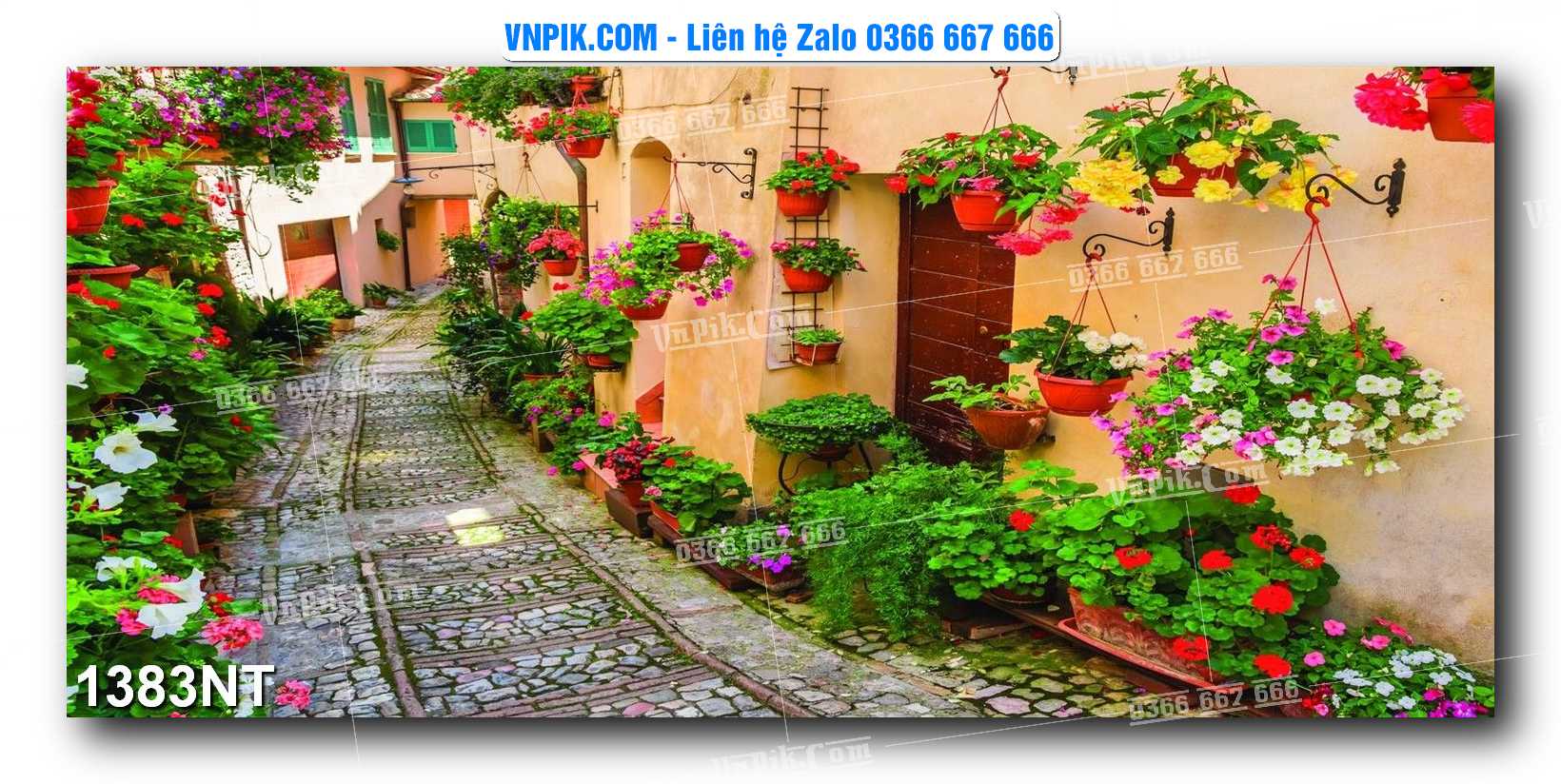 Tranh Trang Trí Phong Cảnh Nghệ Thuật Mã Số 1383NT