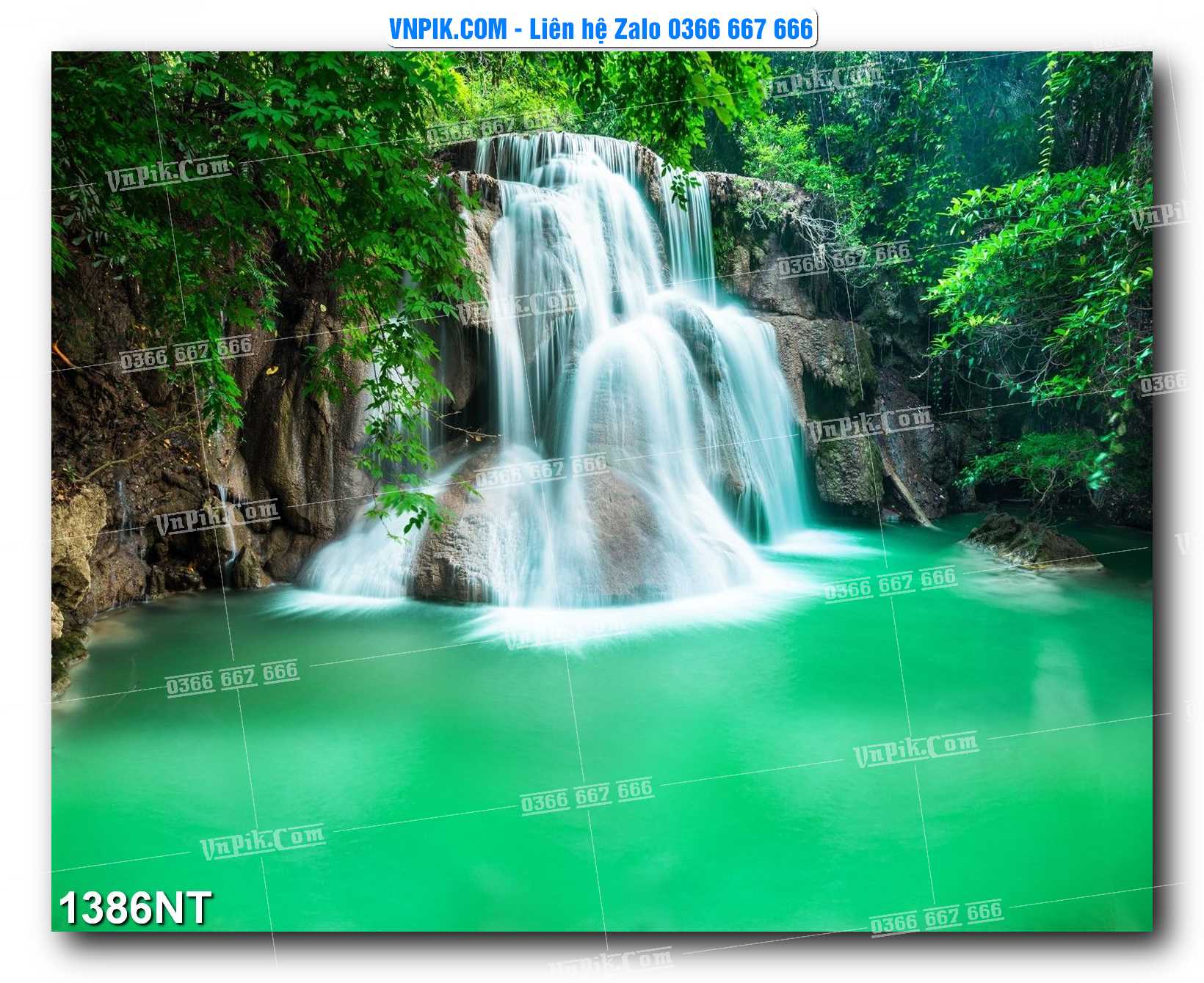 Tranh Trang Trí Phong Cảnh Nghệ Thuật Mã Số 1386NT
