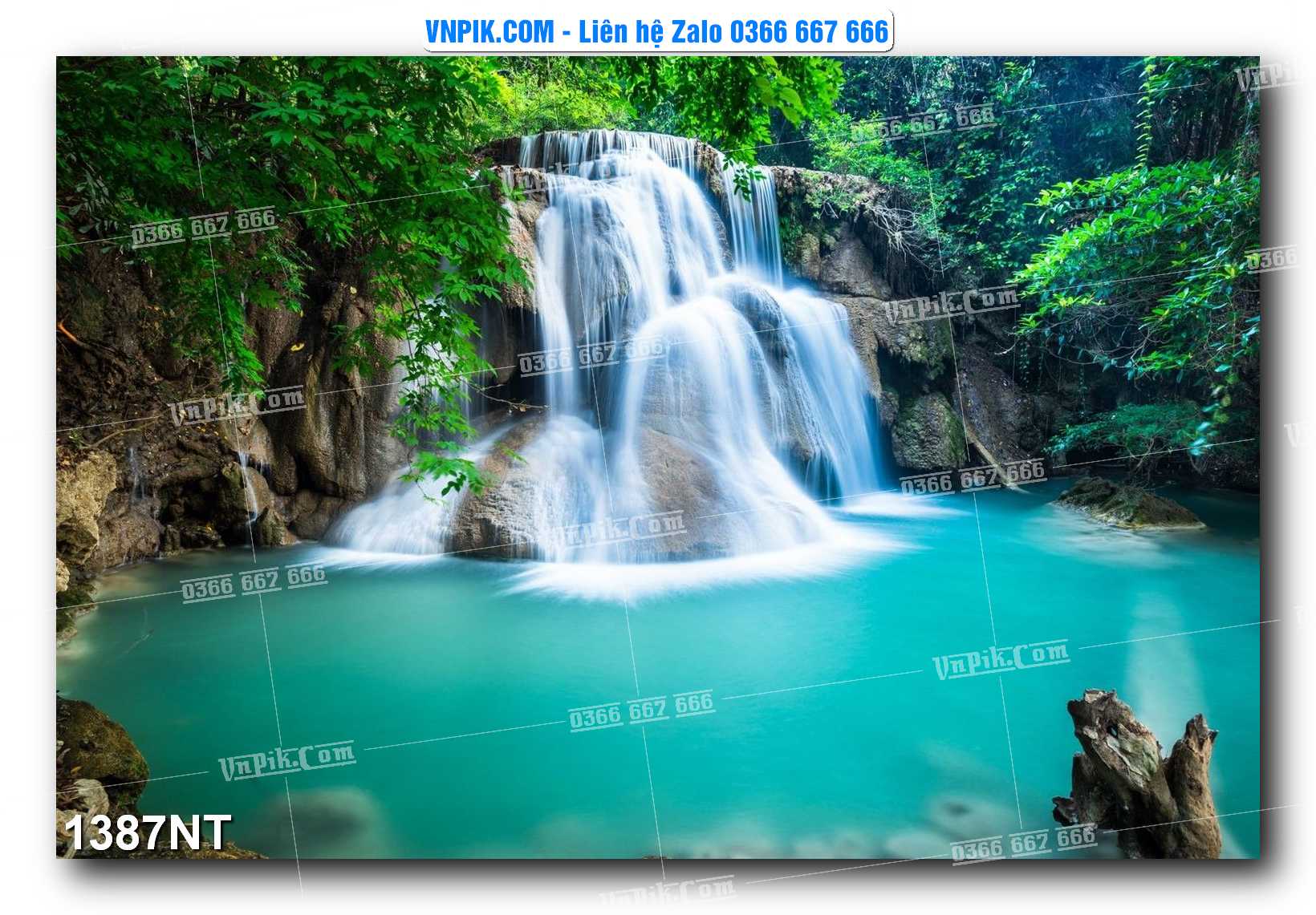 Tranh Trang Trí Phong Cảnh Nghệ Thuật Mã Số 1387NT
