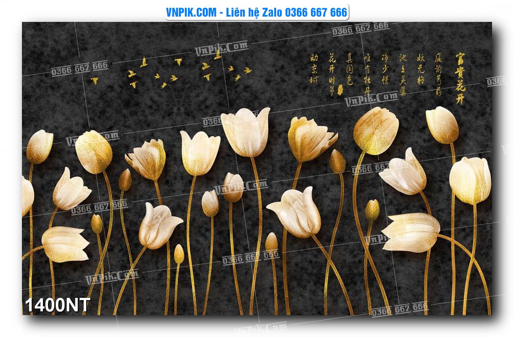 Tranh Trang Trí Phong Cảnh Nghệ Thuật Mã Số 1400NT