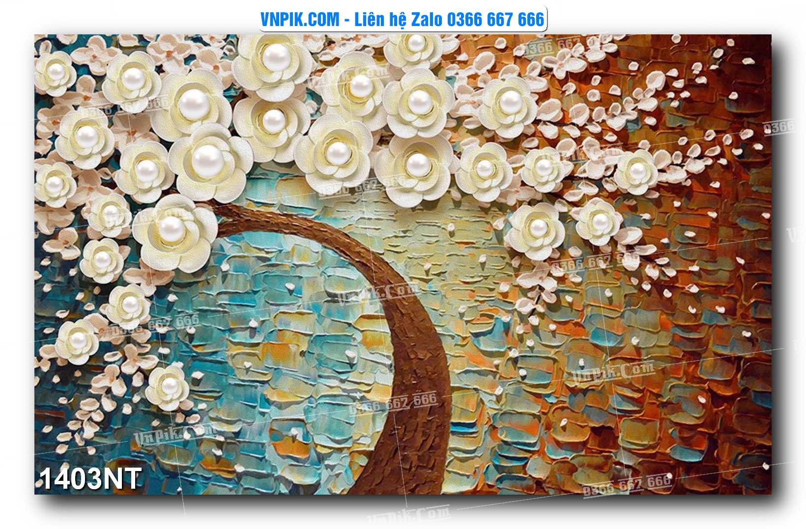 Tranh Trang Trí Phong Cảnh Nghệ Thuật Mã Số 1403NT