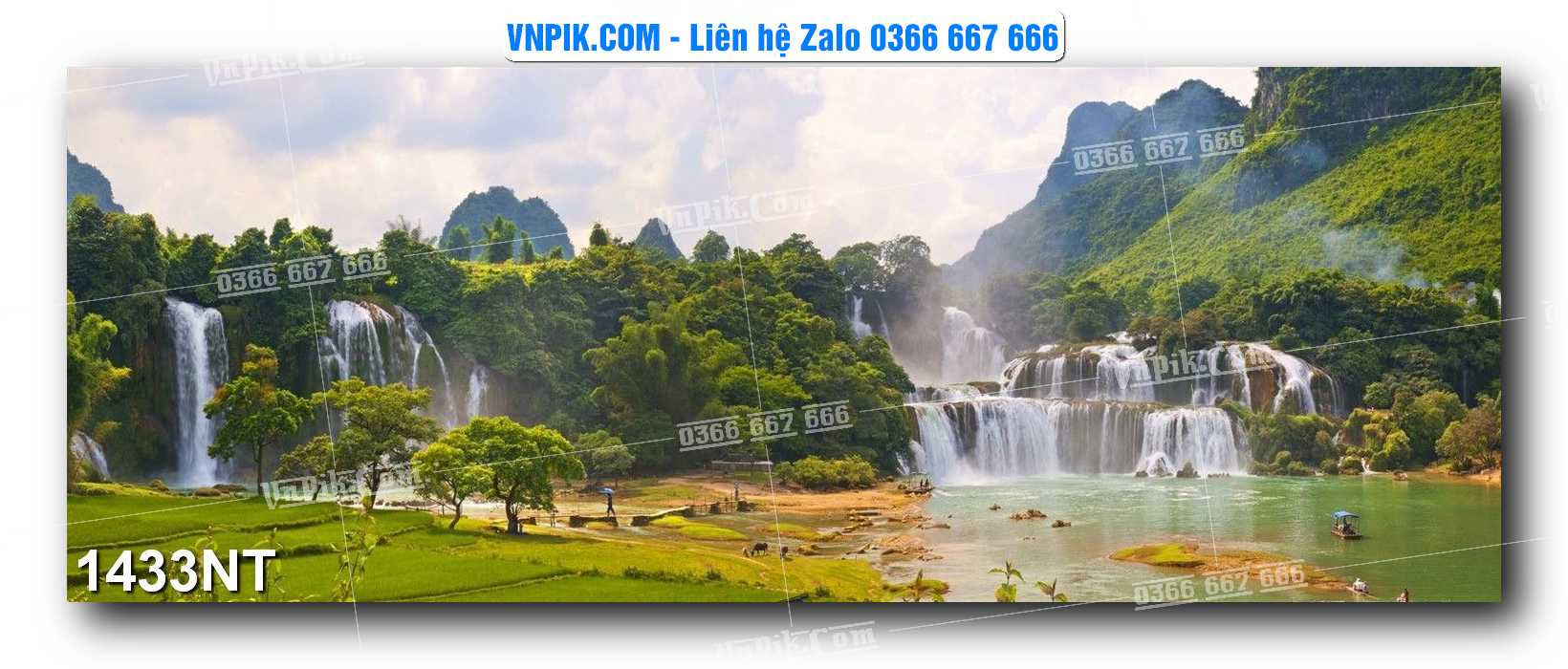 Tranh Trang Trí Phong Cảnh Nghệ Thuật Mã Số 1433NT
