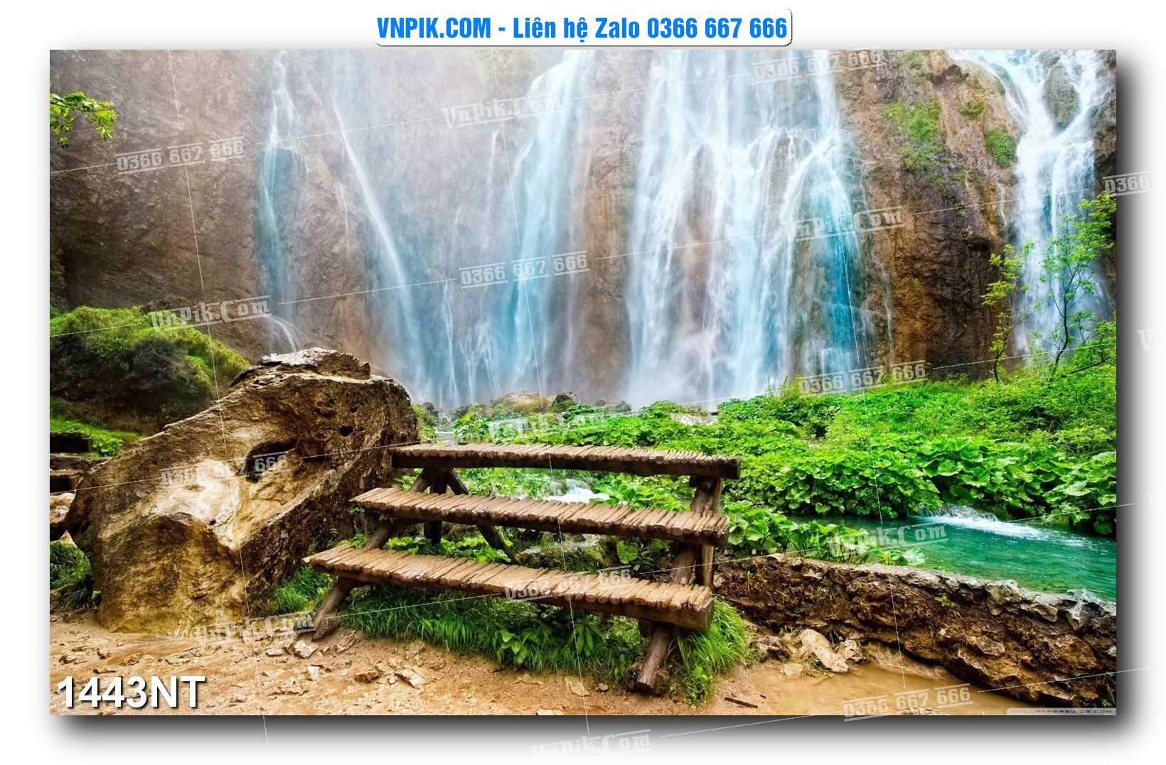 Tranh Trang Trí Phong Cảnh Nghệ Thuật Mã Số 1443NT