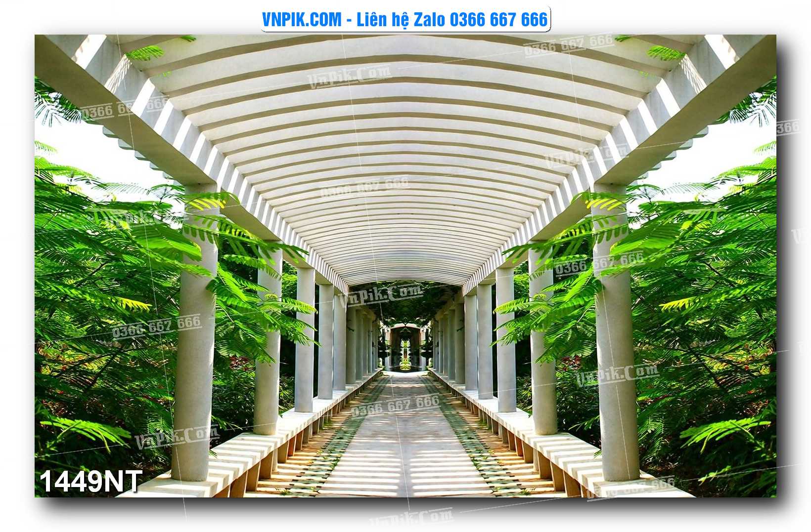 Tranh Trang Trí Phong Cảnh Nghệ Thuật Mã Số 1449NT
