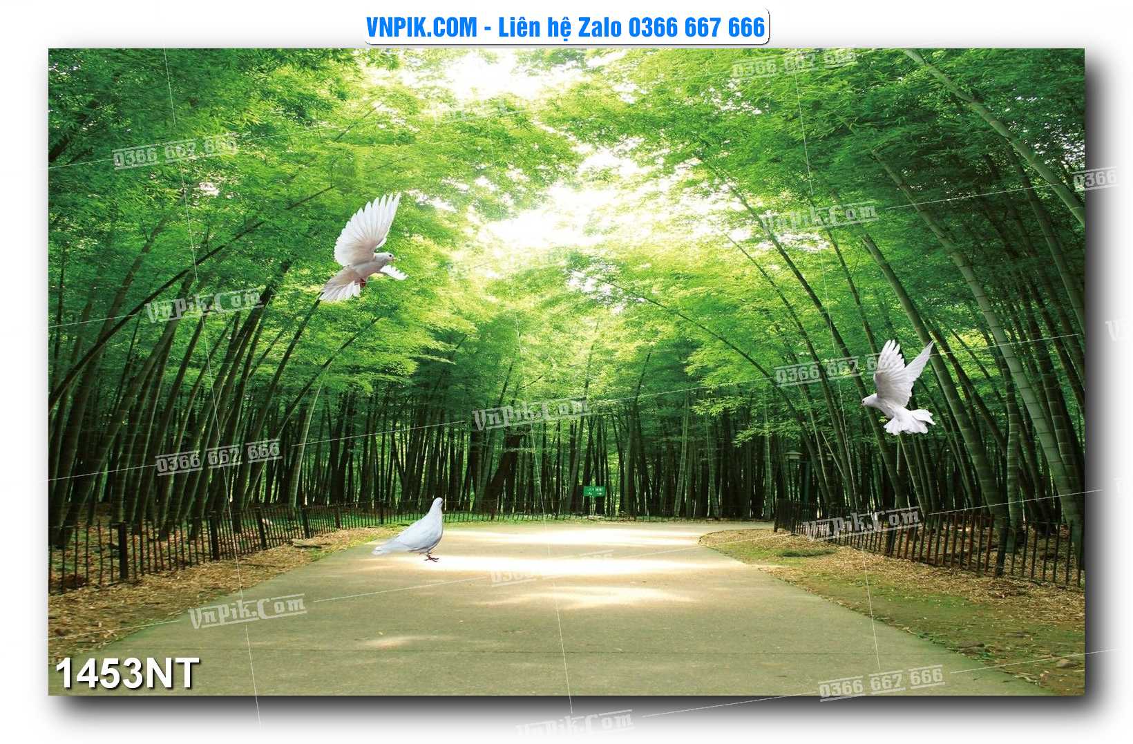 Tranh Trang Trí Phong Cảnh Nghệ Thuật Mã Số 1453NT