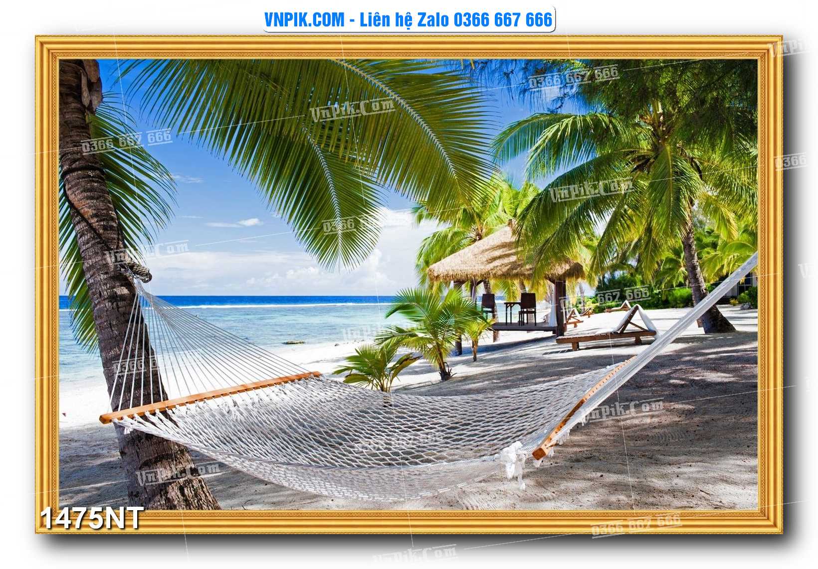 Tranh Trang Trí Phong Cảnh Nghệ Thuật Mã Số 1475NT