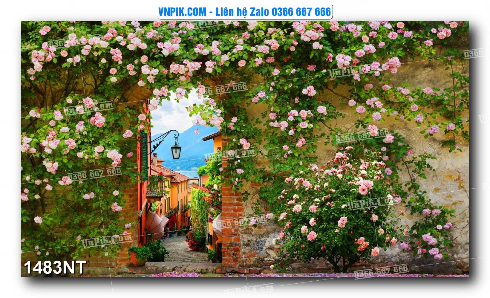 Tranh Trang Trí Phong Cảnh Nghệ Thuật Mã Số 1483NT