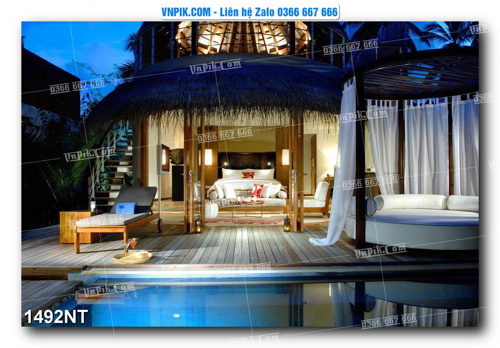 Tranh Trang Trí Phong Cảnh Nghệ Thuật Mã Số 1492NT