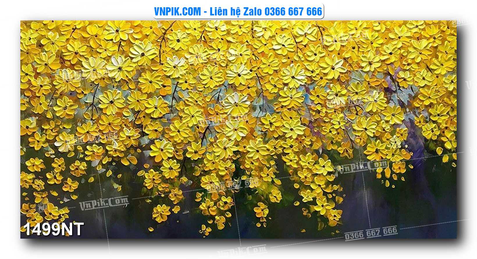 Tranh Trang Trí Phong Cảnh Nghệ Thuật Mã Số 1499NT