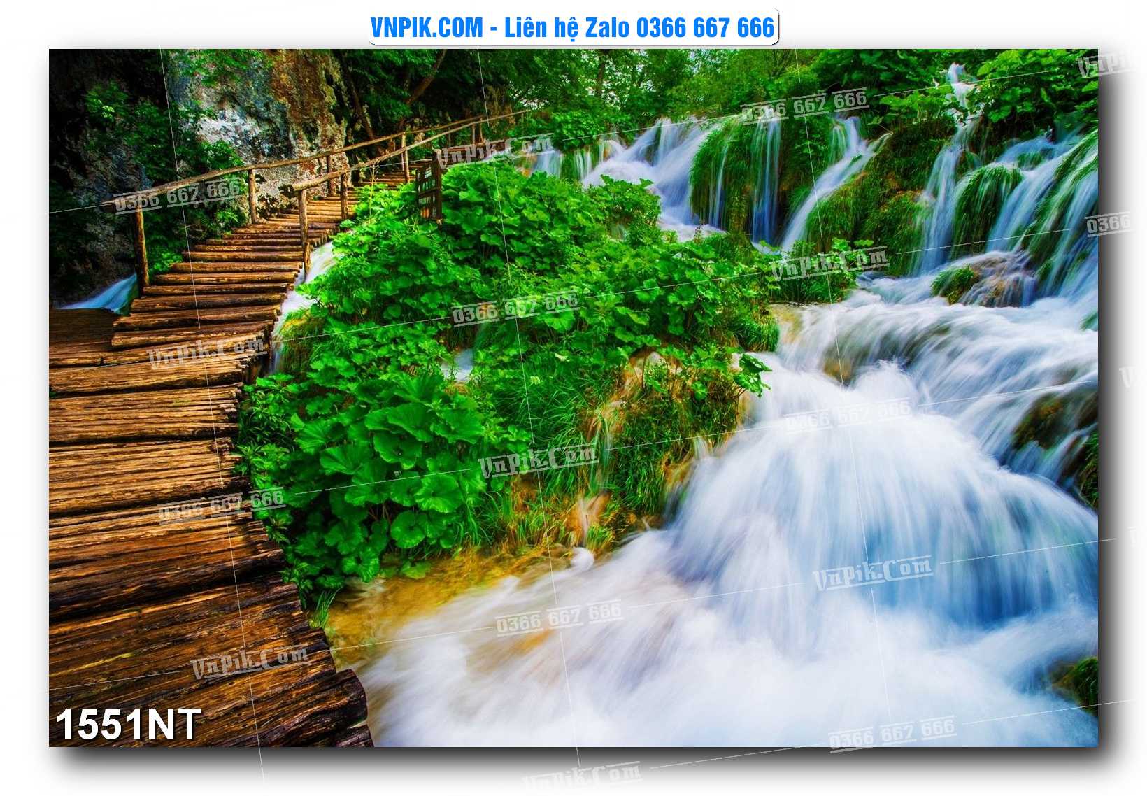 Tranh Trang Trí Phong Cảnh Nghệ Thuật Mã Số 1551NT