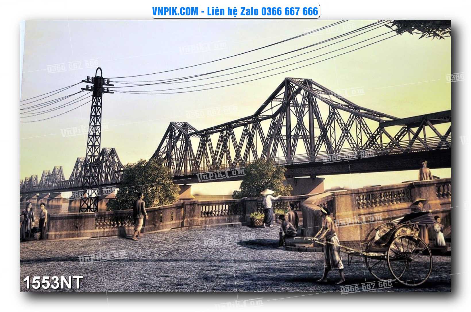 Tranh Trang Trí Phong Cảnh Nghệ Thuật Mã Số 1553NT