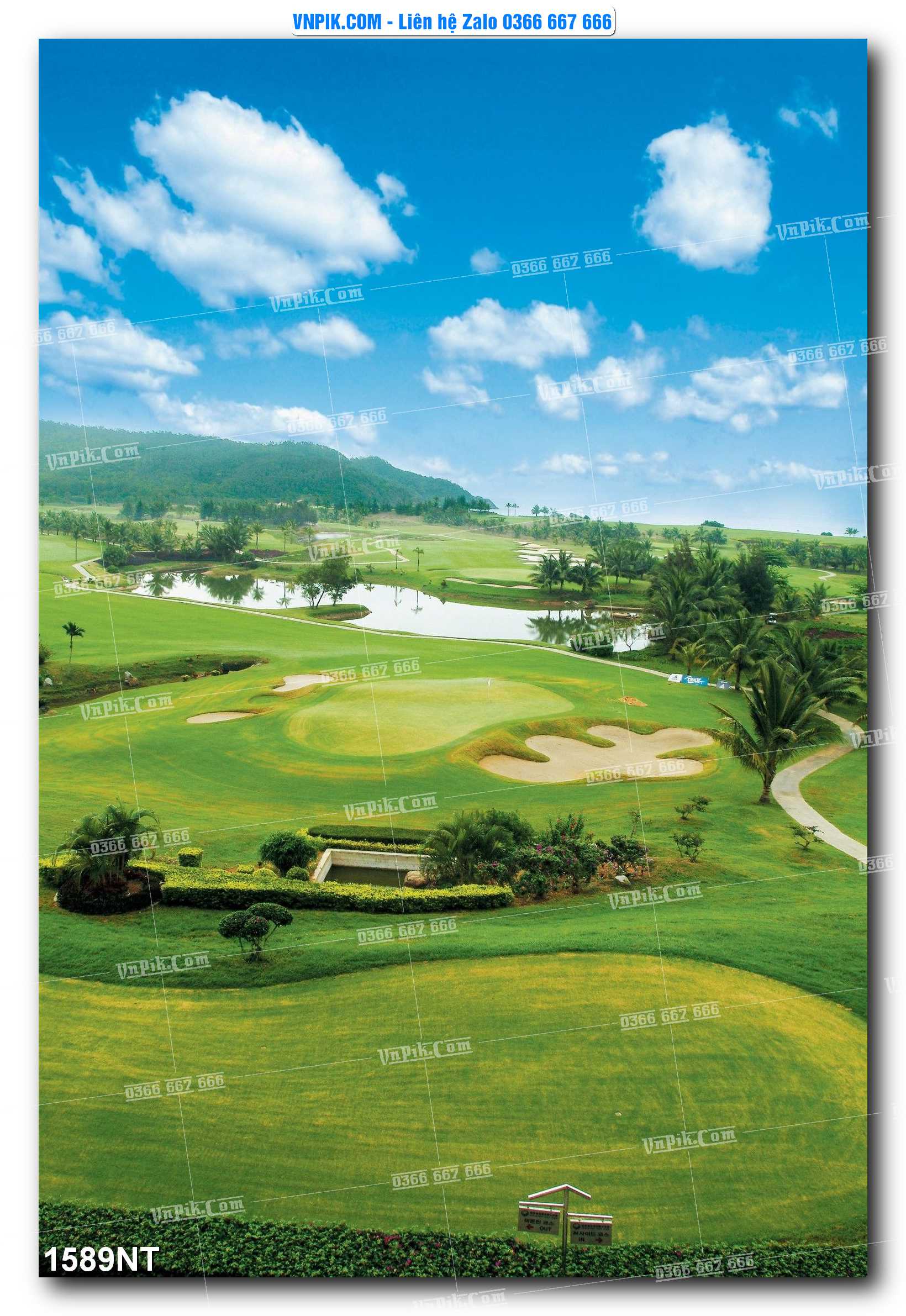 Tranh Trang Trí Phong Cảnh Nghệ Thuật Mã Số 1589NT