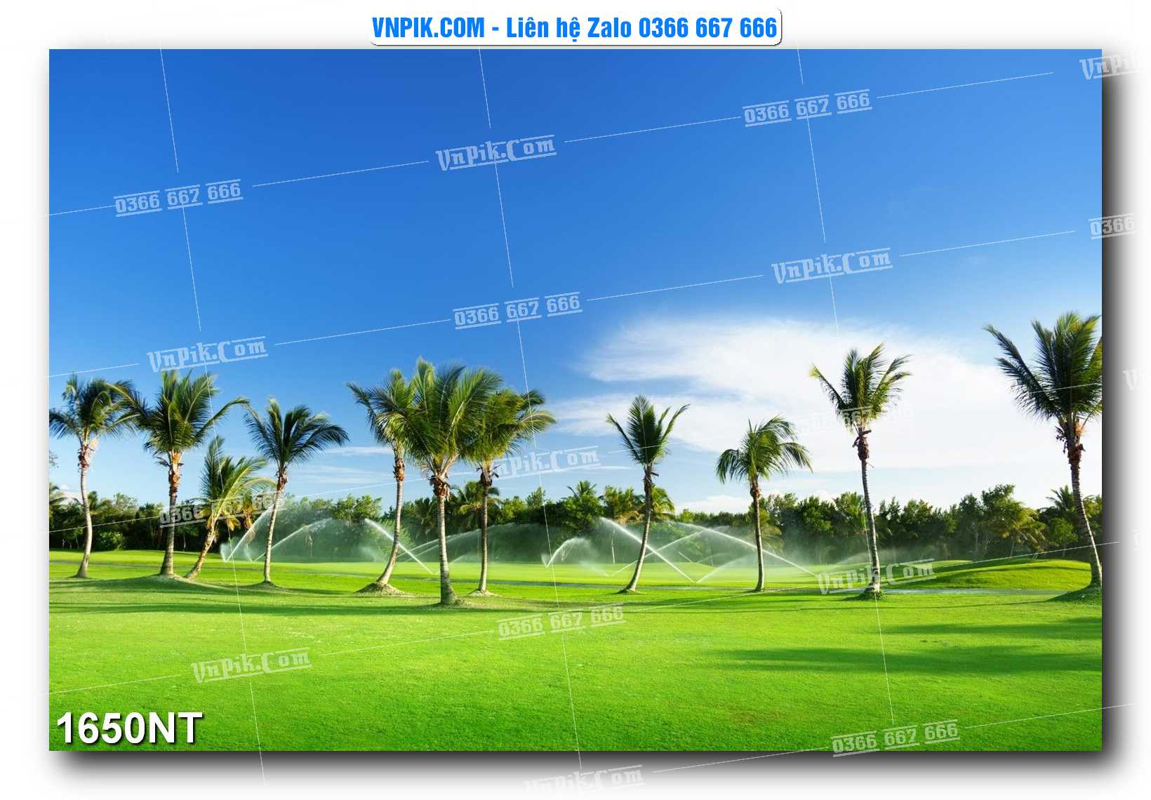 Tranh Trang Trí Phong Cảnh Nghệ Thuật Mã Số 1650NT