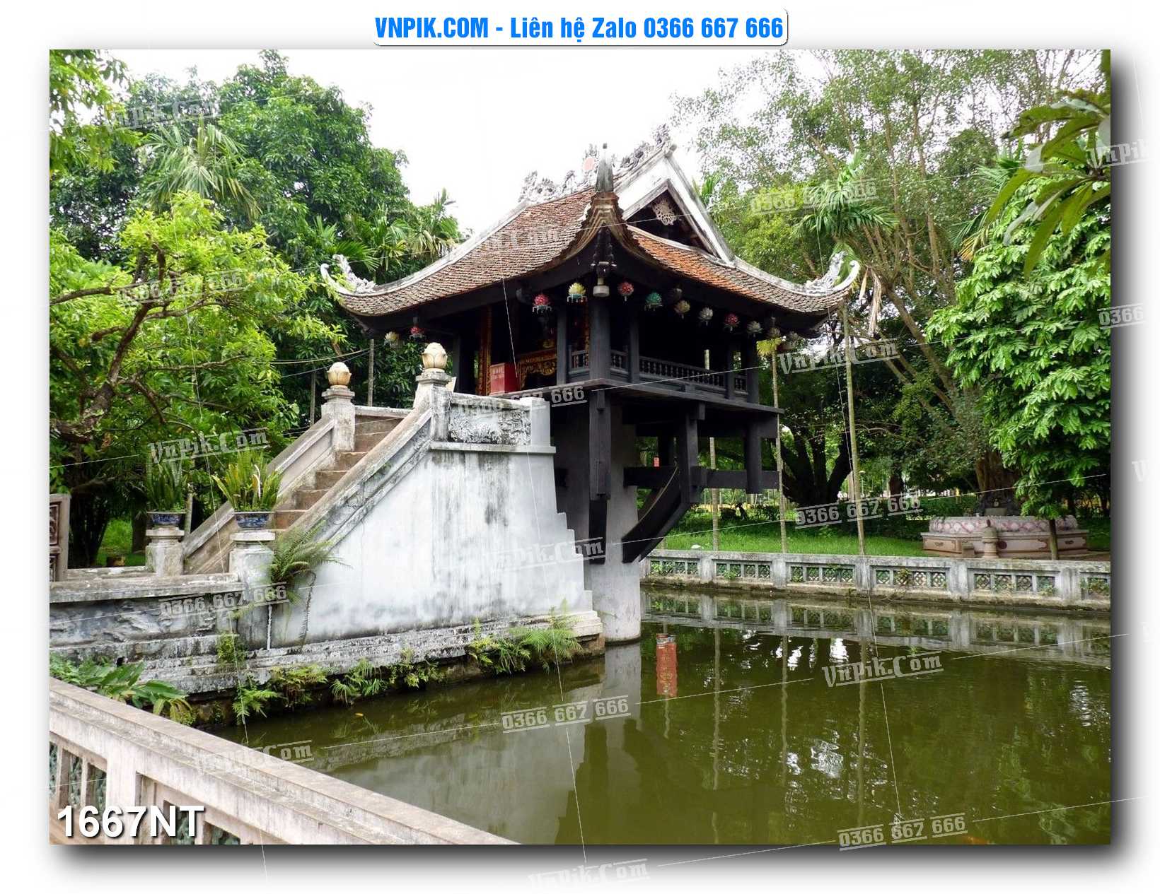 Tranh Trang Trí Phong Cảnh Nghệ Thuật Mã Số 1667NT