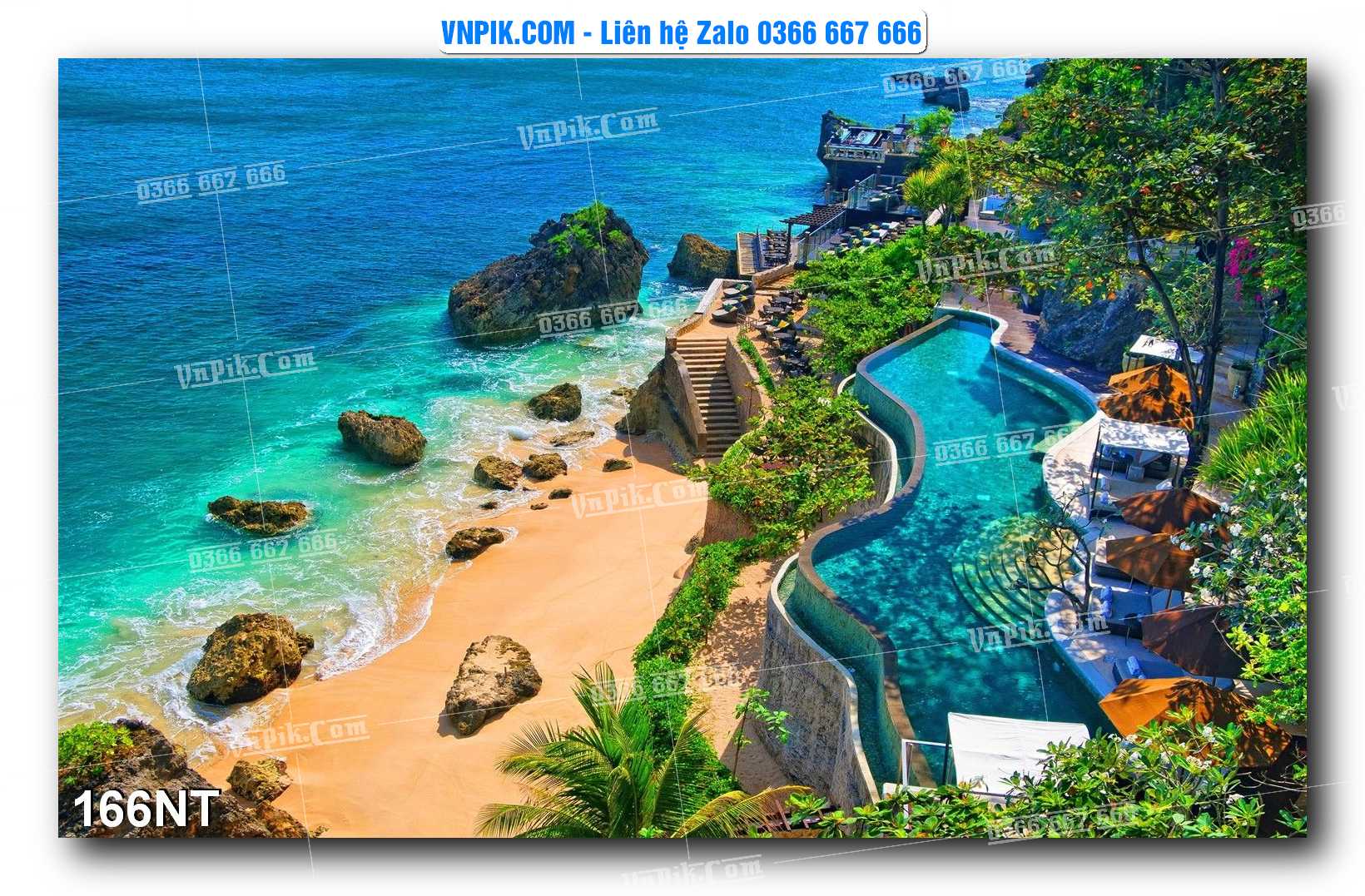 Tranh Trang Trí Phong Cảnh Nghệ Thuật Mã Số 166NT