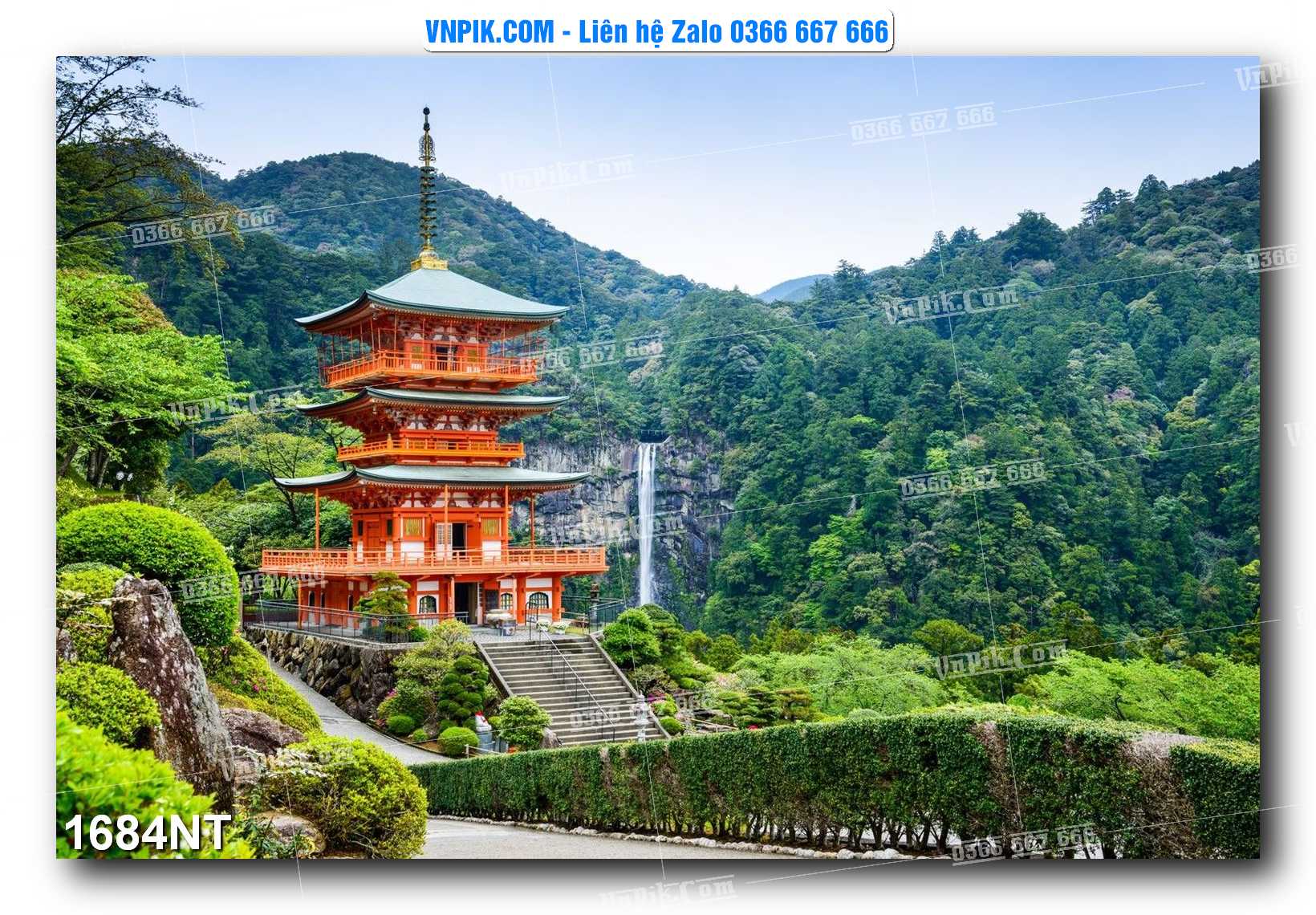 Tranh Trang Trí Phong Cảnh Nghệ Thuật Mã Số 1684NT