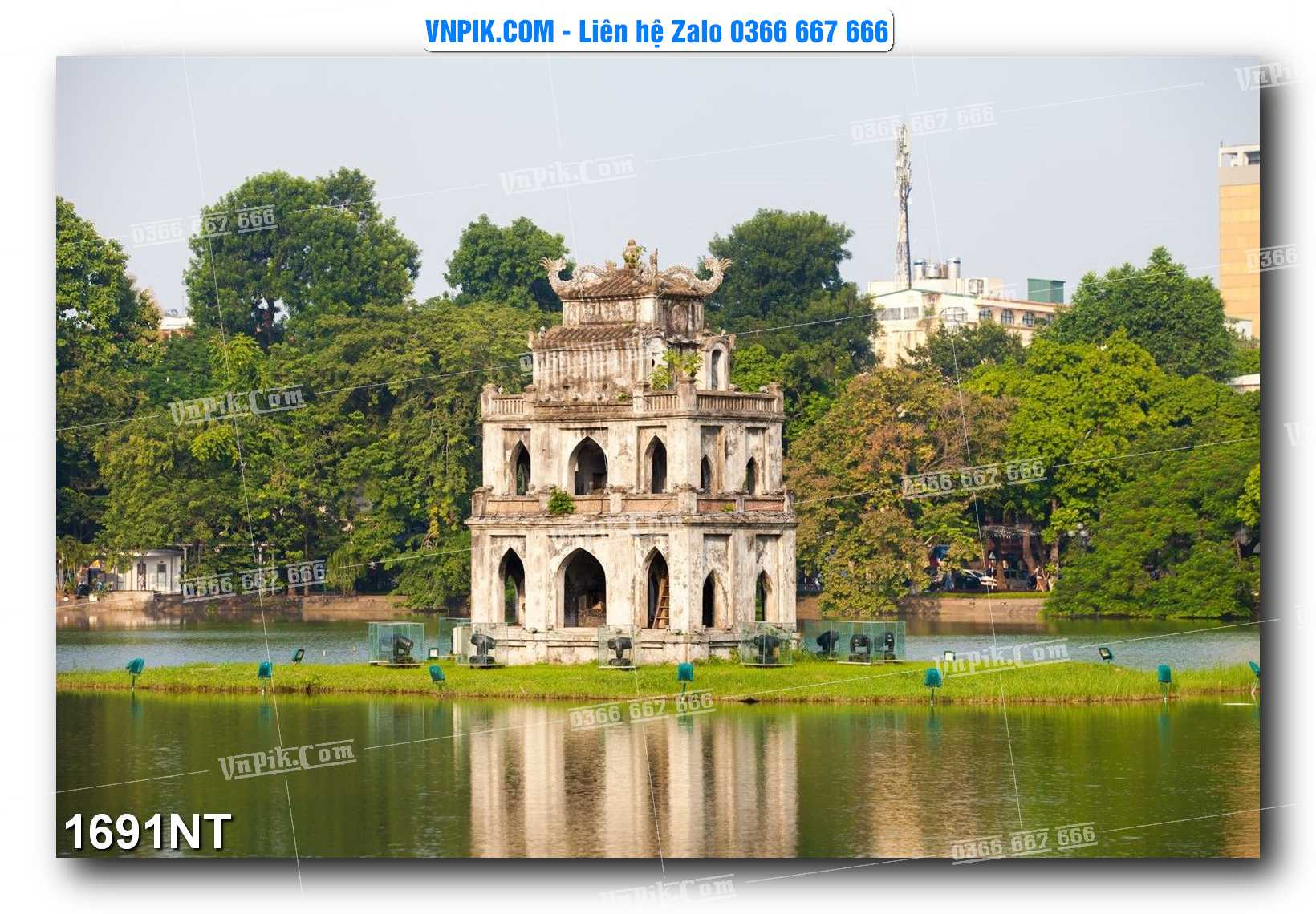 Tranh Trang Trí Phong Cảnh Nghệ Thuật Mã Số 1691NT