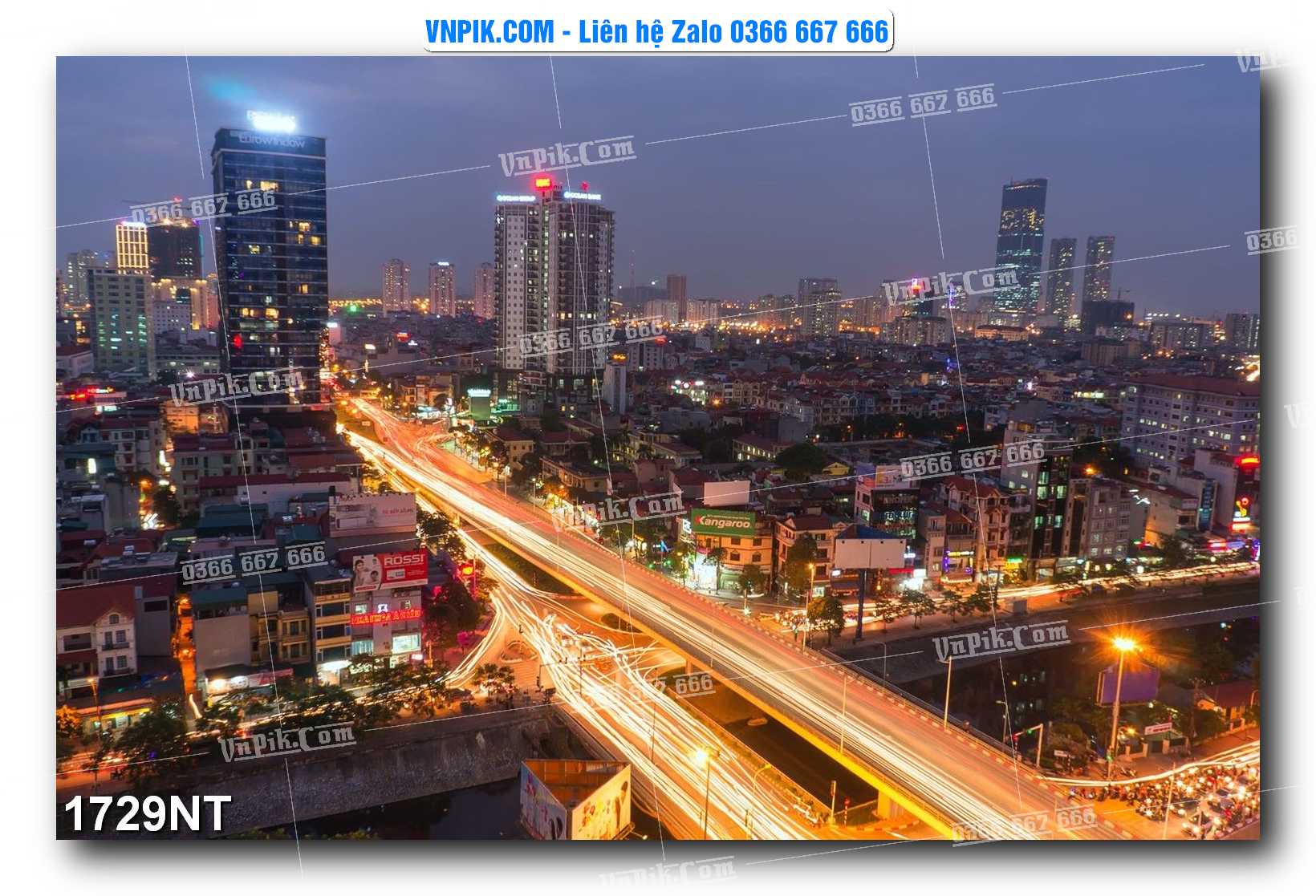Tranh Trang Trí Phong Cảnh Nghệ Thuật Mã Số 1729NT