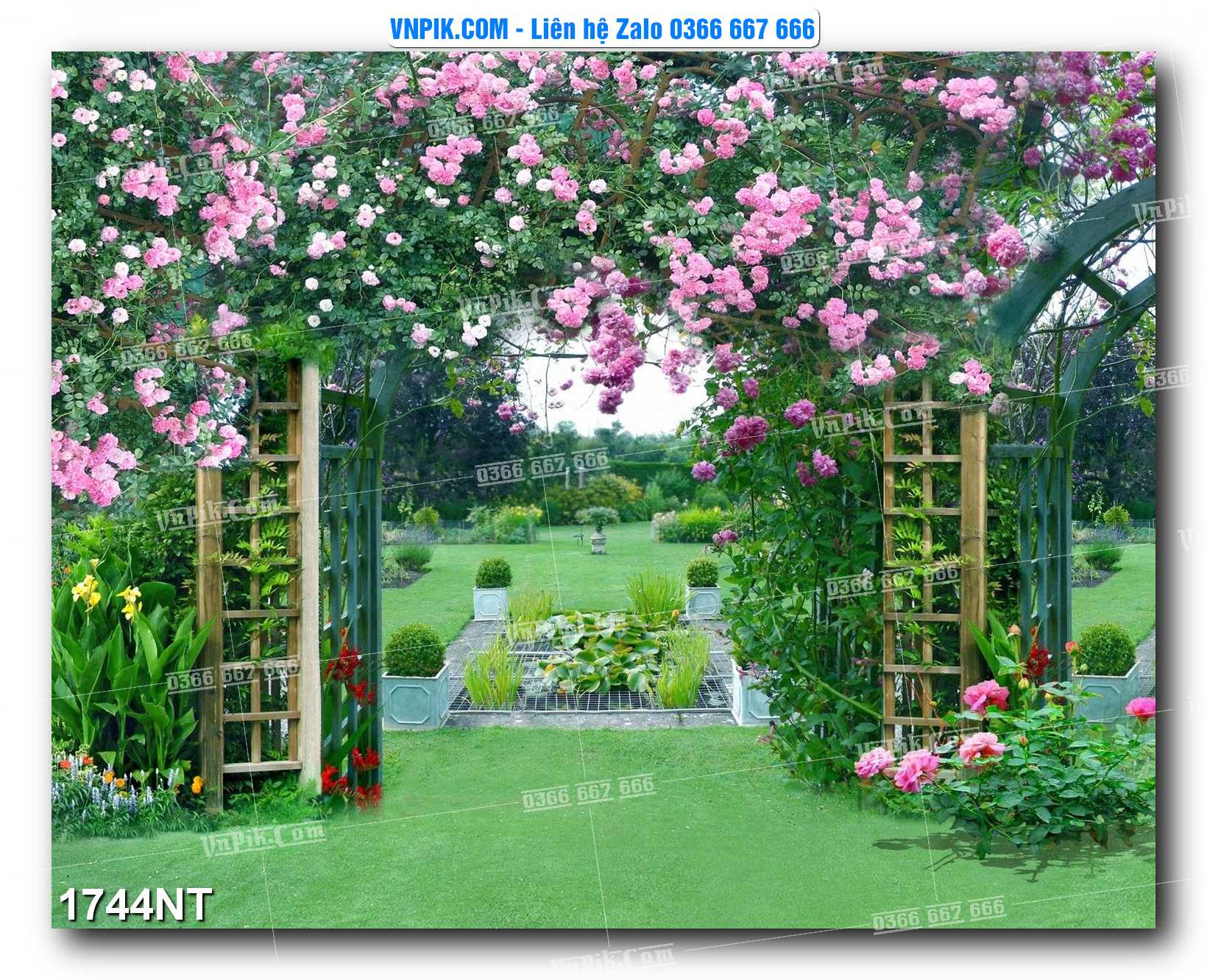 Tranh Trang Trí Phong Cảnh Nghệ Thuật Mã Số 1744NT