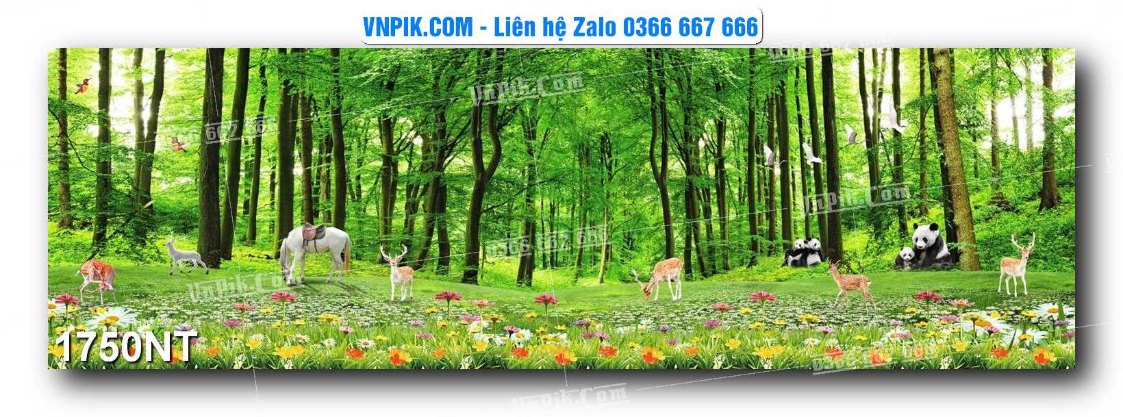Tranh Trang Trí Phong Cảnh Nghệ Thuật Mã Số 1750NT
