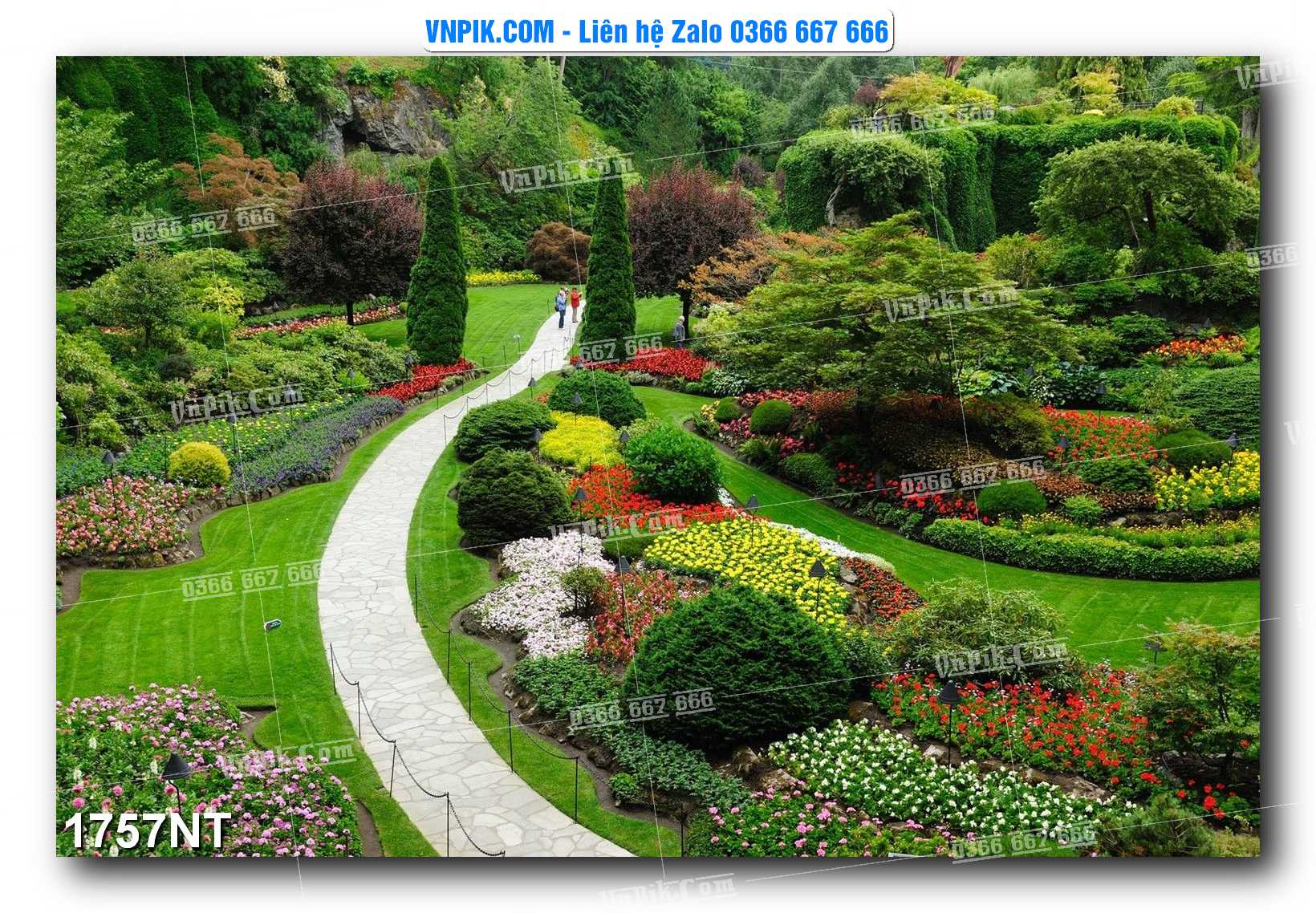 Tranh Trang Trí Phong Cảnh Nghệ Thuật Mã Số 1757NT