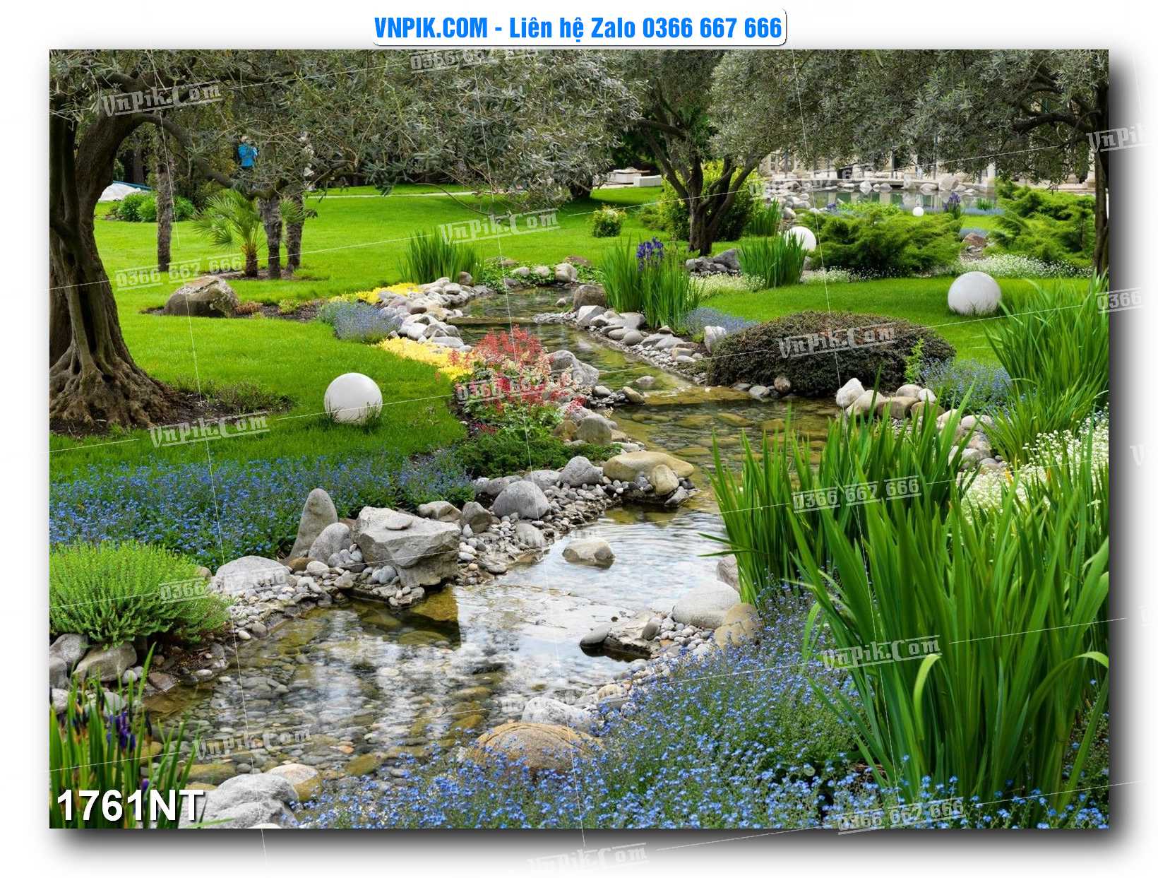 Tranh Trang Trí Phong Cảnh Nghệ Thuật Mã Số 1761NT