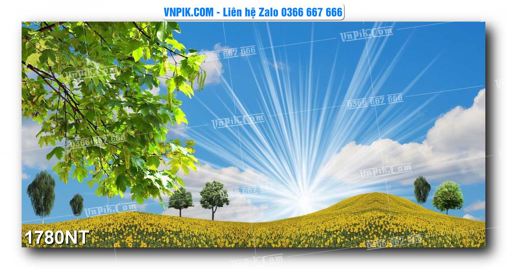 Tranh Trang Trí Phong Cảnh Nghệ Thuật Mã Số 1780NT