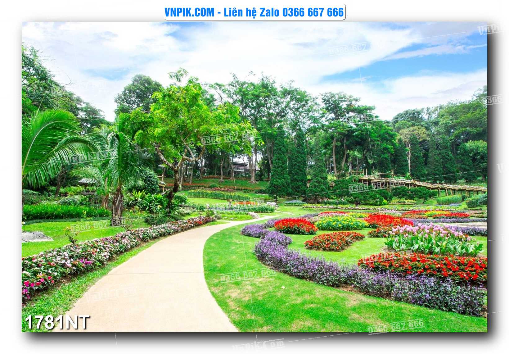 Tranh Trang Trí Phong Cảnh Nghệ Thuật Mã Số 1781NT