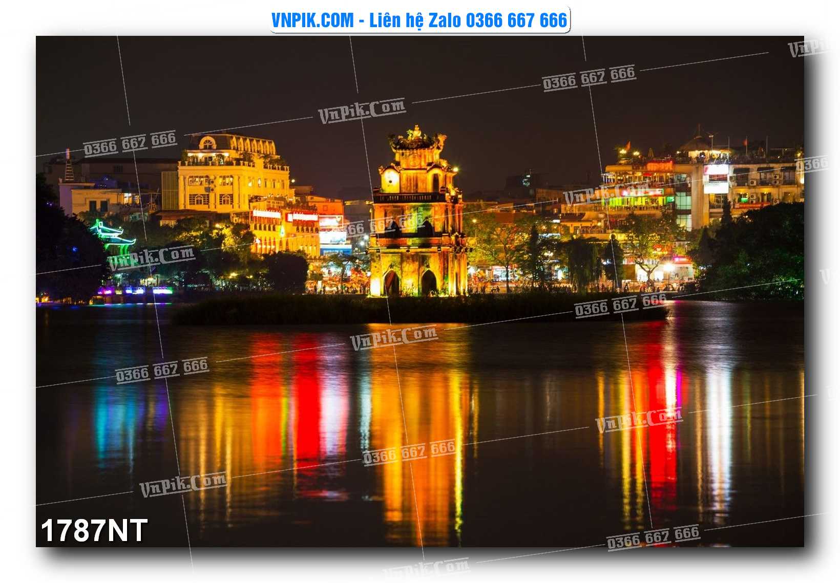 Tranh Trang Trí Phong Cảnh Nghệ Thuật Mã Số 1787NT