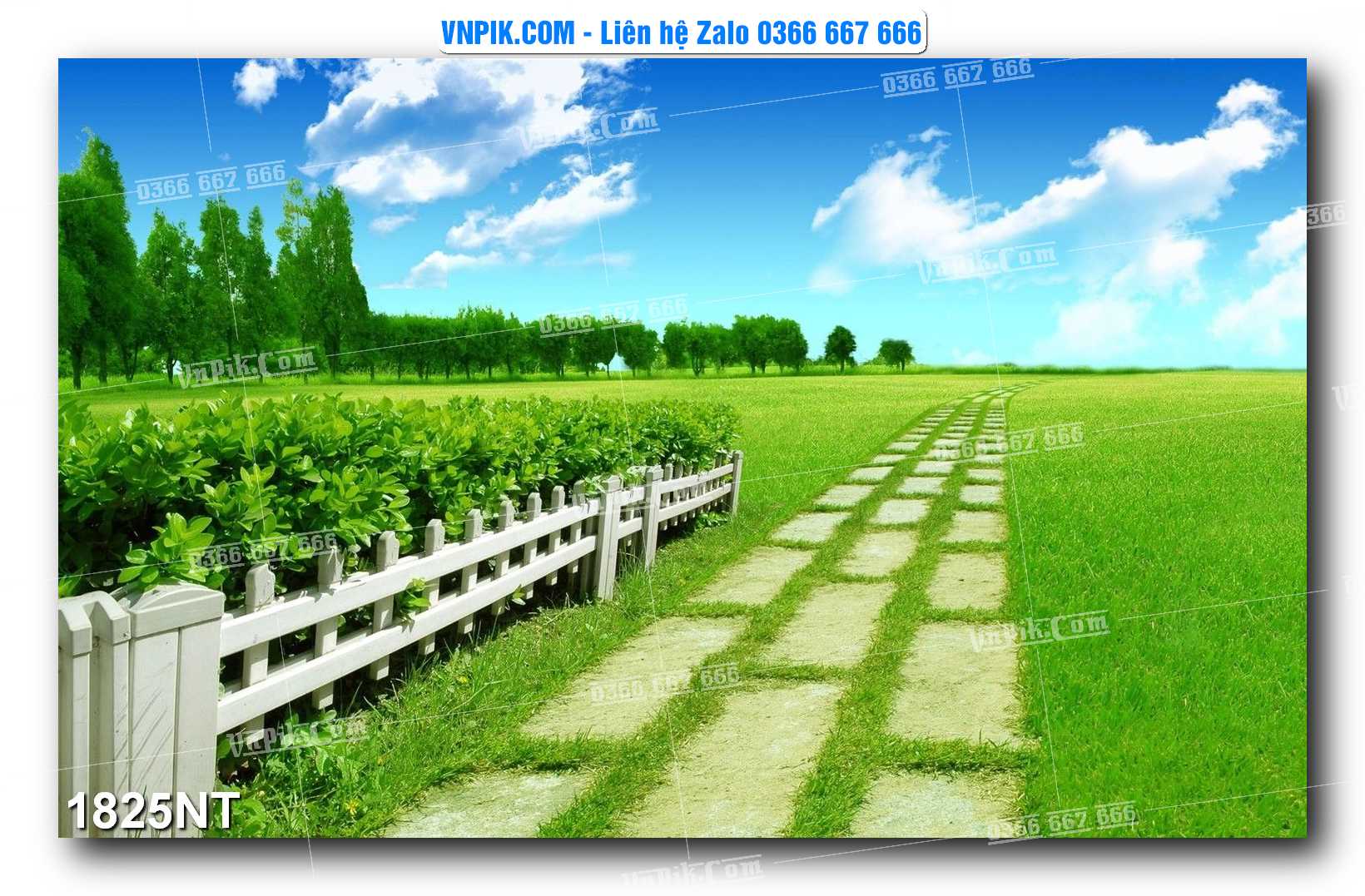 Tranh Trang Trí Phong Cảnh Nghệ Thuật Mã Số 1825NT