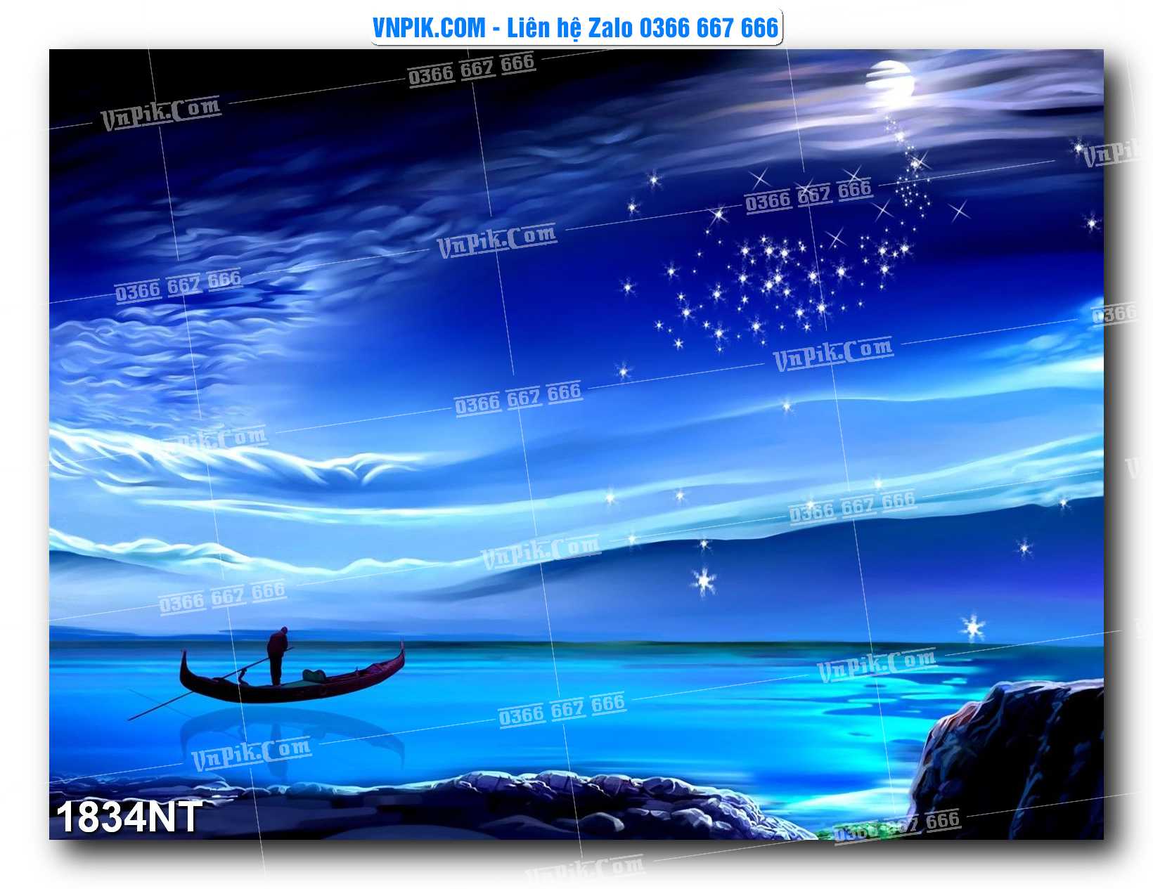 Tranh Trang Trí Phong Cảnh Nghệ Thuật Mã Số 1834NT