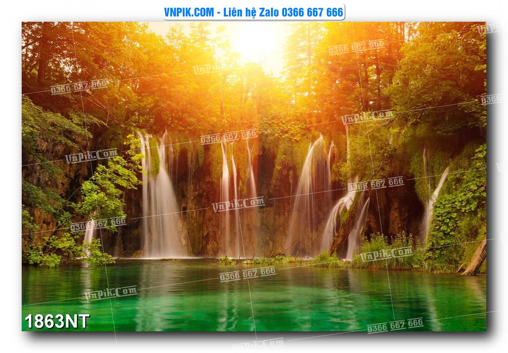 Tranh Trang Trí Phong Cảnh Nghệ Thuật Mã Số 1863NT