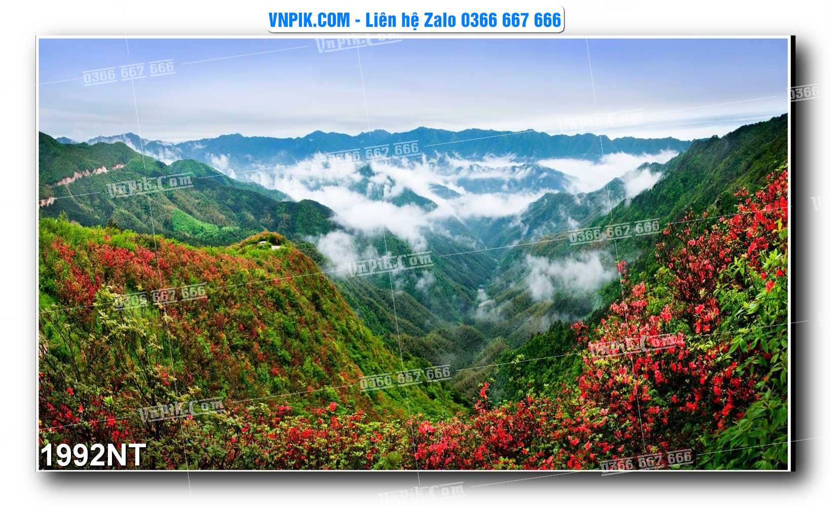 Tranh Trang Trí Phong Cảnh Nghệ Thuật Mã Số 1992NT