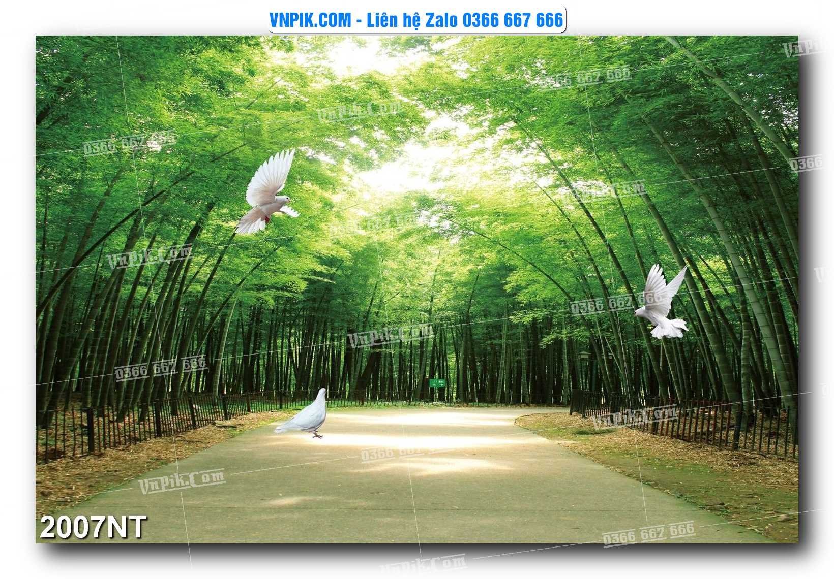 Tranh Trang Trí Phong Cảnh Nghệ Thuật Mã Số 2007NT