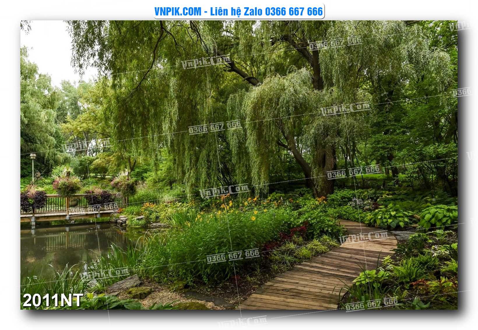 Tranh Trang Trí Phong Cảnh Nghệ Thuật Mã Số 2011NT