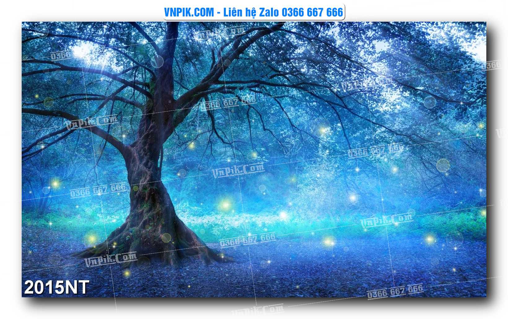 Tranh Trang Trí Phong Cảnh Nghệ Thuật Mã Số 2015NT