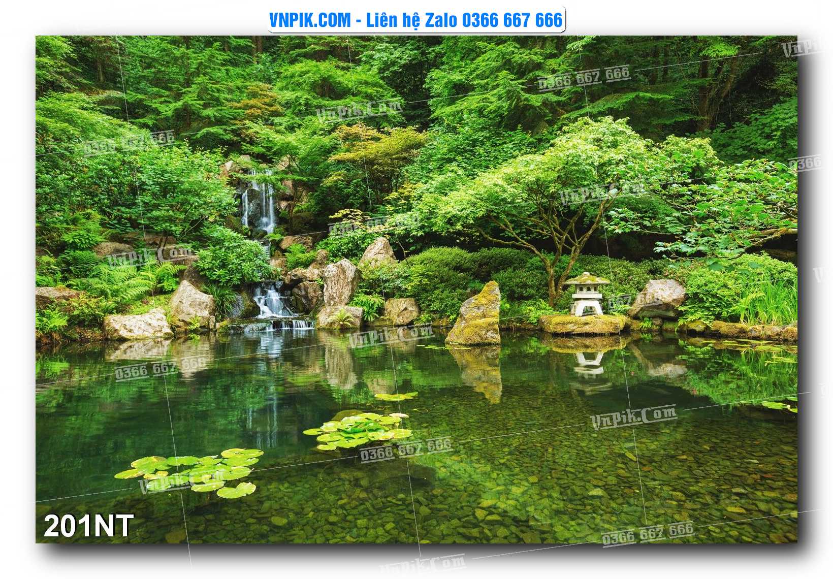 Tranh Trang Trí Phong Cảnh Nghệ Thuật Mã Số 201NT