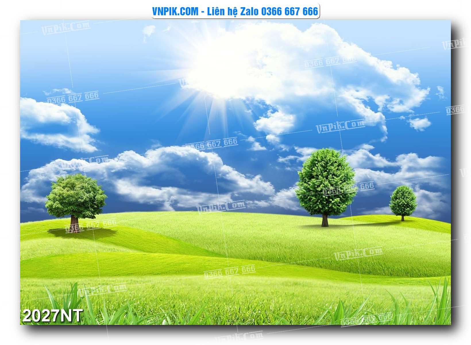 Tranh Trang Trí Phong Cảnh Nghệ Thuật Mã Số 2027NT