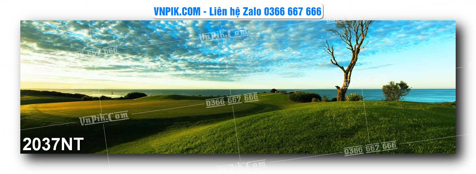 Tranh Trang Trí Phong Cảnh Nghệ Thuật Mã Số 2037NT