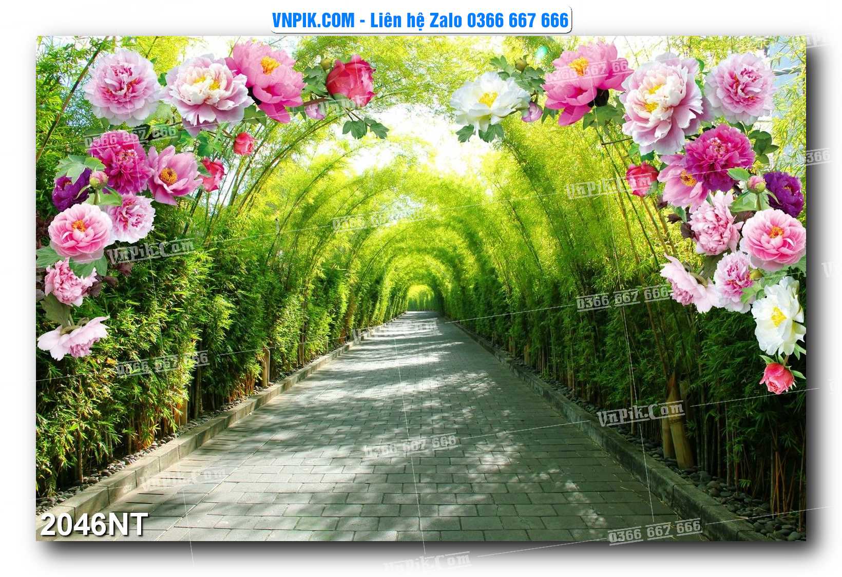 Tranh Trang Trí Phong Cảnh Nghệ Thuật Mã Số 2046NT