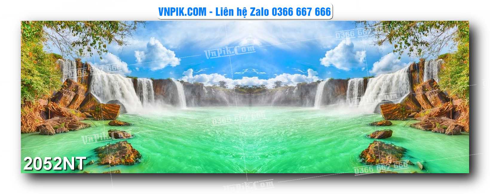 Tranh Trang Trí Phong Cảnh Nghệ Thuật Mã Số 2052NT