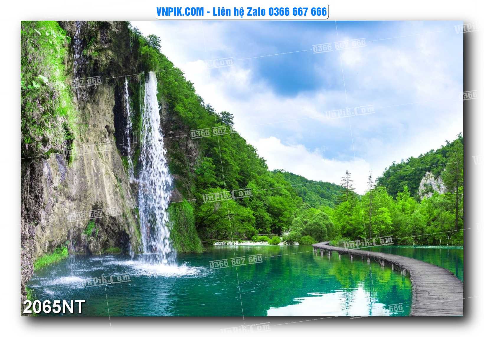 Tranh Trang Trí Phong Cảnh Nghệ Thuật Mã Số 2065NT