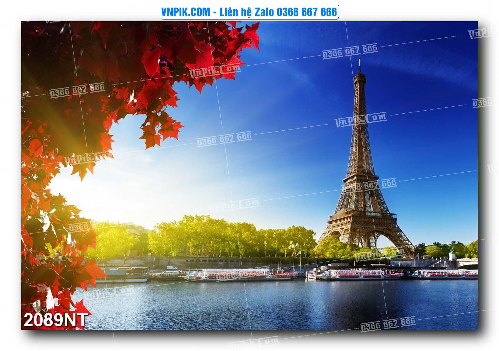 Tranh Trang Trí Phong Cảnh Nghệ Thuật Mã Số 2089NT