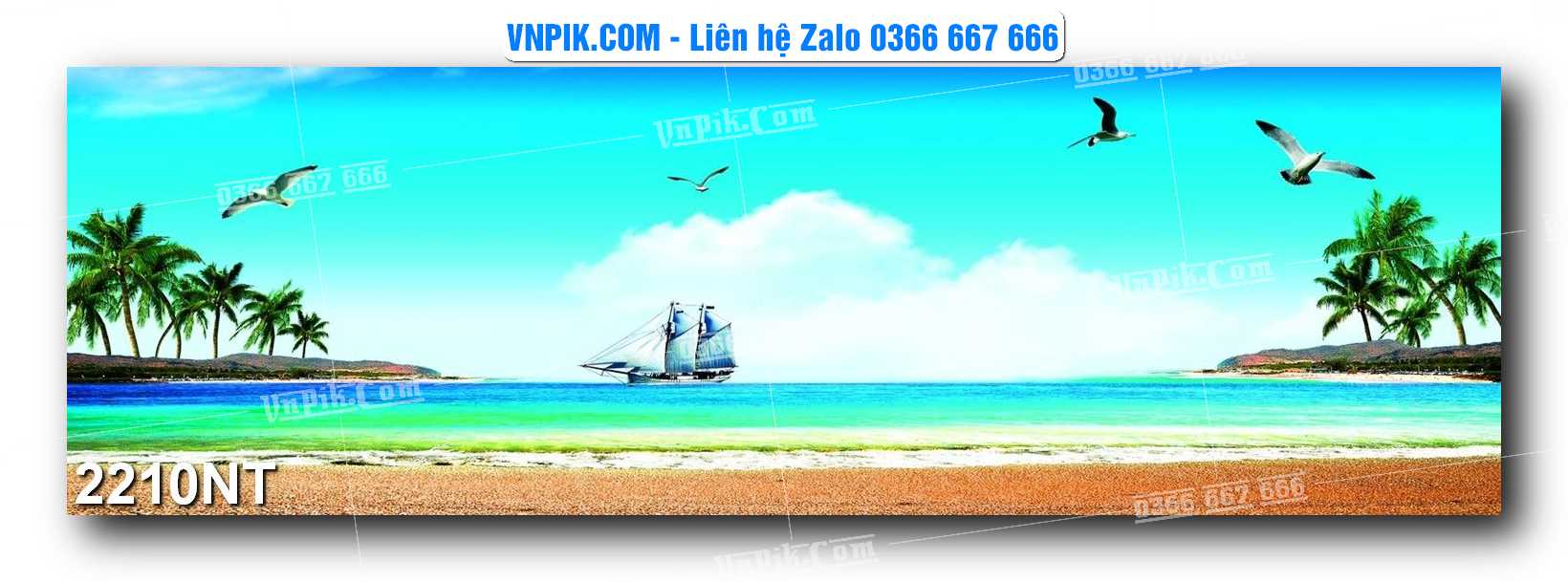 Tranh Trang Trí Phong Cảnh Nghệ Thuật Mã Số 2210NT