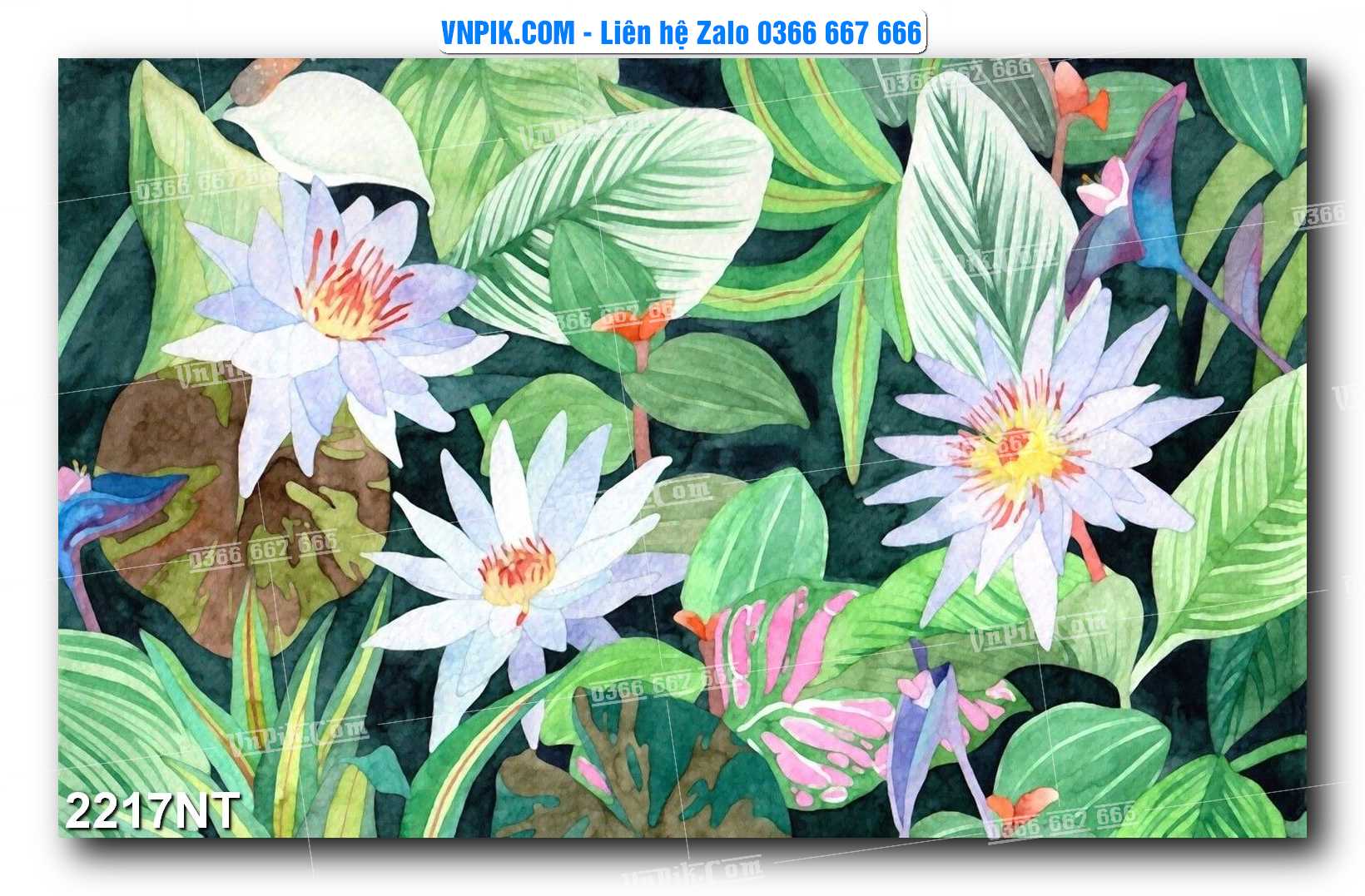 Tranh Trang Trí Phong Cảnh Nghệ Thuật Mã Số 2217NT