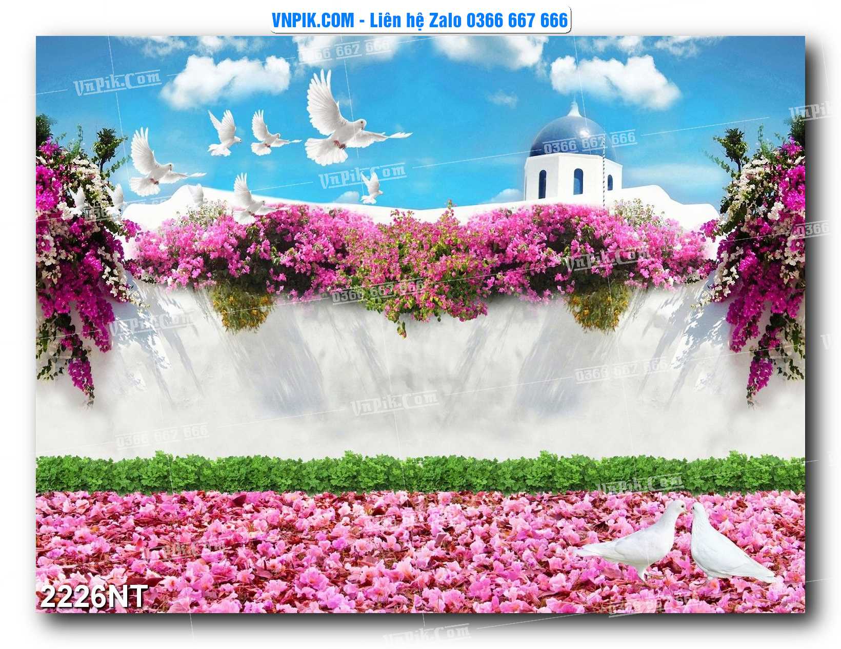 Tranh Trang Trí Phong Cảnh Nghệ Thuật Mã Số 2226NT