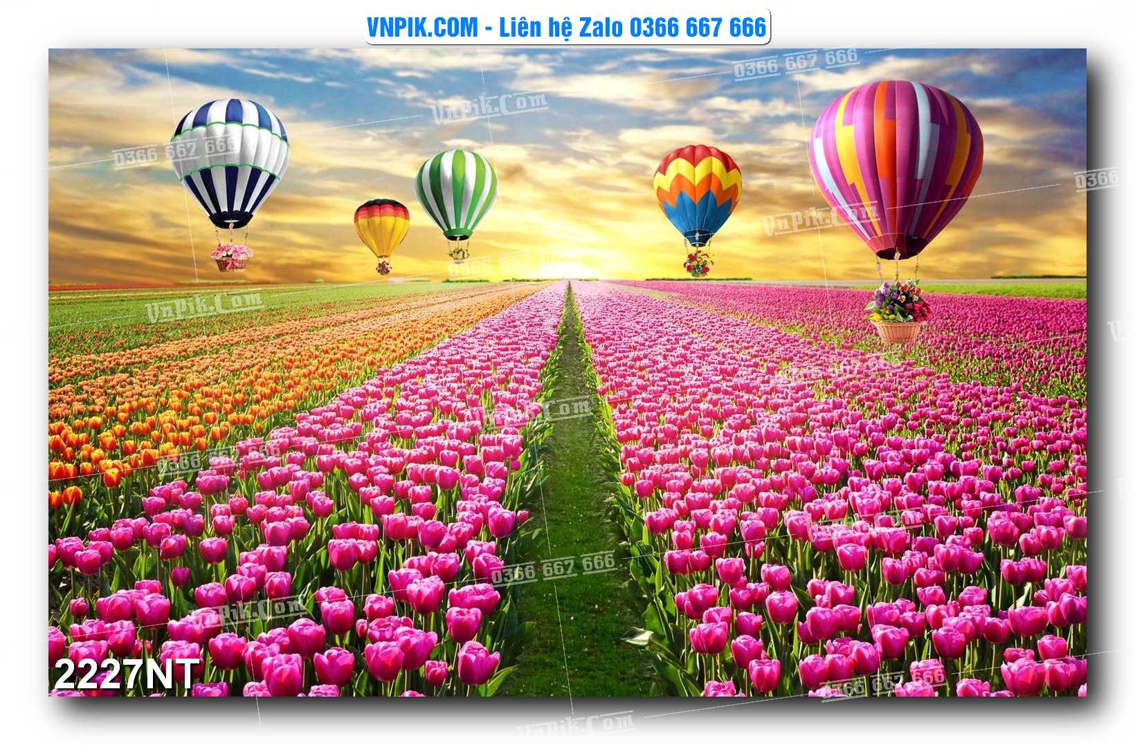 Tranh Trang Trí Phong Cảnh Nghệ Thuật Mã Số 2227NT